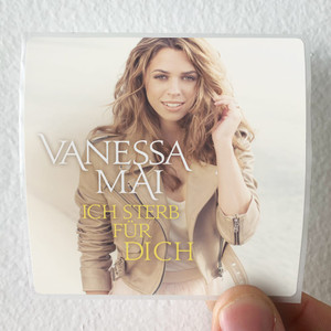 Vanessa Mai Ich Sterb Fr Dich Album Cover Sticker Vanessa Mai Ich Sterb Fr Dich Album Cover Sticker