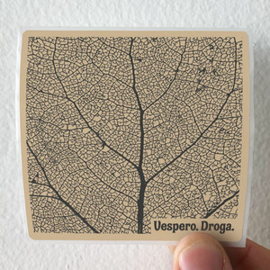 Vespero Droga Album Cover Sticker Vespero Droga Album Cover Sticker