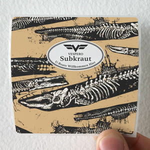 Vespero Subkraut U Boats Willkommen Hier Album Cover Sticker