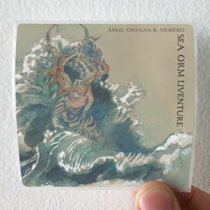 Vespero Sea Orm Liventure Album Cover Sticker