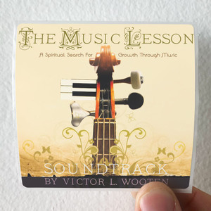 Victor Wooten The Music Lesson Soundtrack Album Cover Sticker