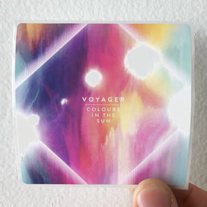 Voyager Colours In The Sun Album Cover Sticker