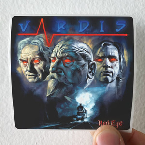 Vardis Red Eye Album Cover Sticker