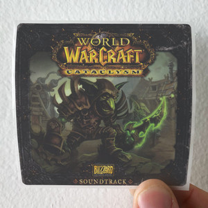 Various Artists World Of Warcraft Cataclysm Album Cover Sticker