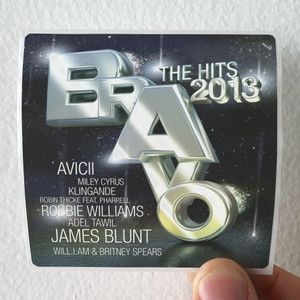 Various Artists Bravo The Hits 2013 Album Cover Sticker Various Artists Bravo The Hits 2013 Album Cover Sticker