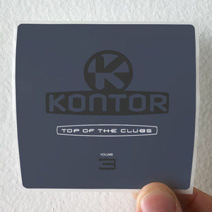 Various Artists Kontor Top Of The Clubs Volume 3 Album Cover Sticker