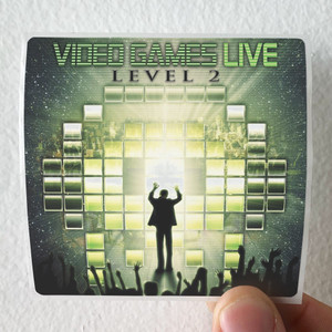 Various Artists Video Games Live Level 2 Album Cover Sticker Various Artists Video Games Live Level 2 Album Cover Sticker