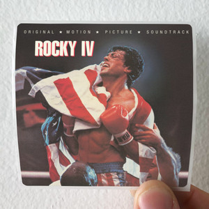 Various Artists Rocky Iv Original Motion Picture Soundtrack Album Cover Sticker