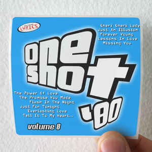 Various Artists One Shot 80 Volume 8 More Love Album Cover Sticker Various Artists One Shot 80 Volume 8 More Love Album Cover Sticker