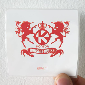 Various Artists Kontor House Of House Volume 11 Album Cover Sticker Various Artists Kontor House Of House Volume 11 Album Cover Sticker