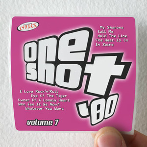 Various Artists One Shot 80 Volume 7 Album Cover Sticker Various Artists One Shot 80 Volume 7 Album Cover Sticker