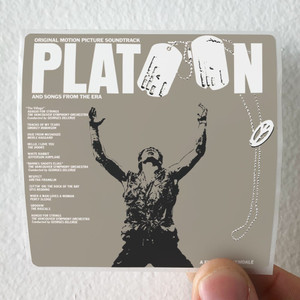 Various Artists Platoon Album Cover Sticker