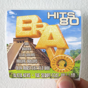 Various Artists Bravo Hits 80 Album Cover Sticker Various Artists Bravo Hits 80 Album Cover Sticker
