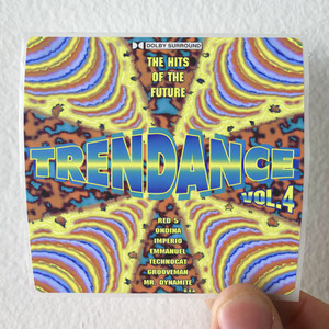Various Artists Trendance Volume 4 Album Cover Sticker Various Artists Trendance Volume 4 Album Cover Sticker