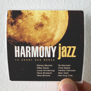 Various Artists Harmony Jazz Le Chant Des Rves Album Cover Sticker Various Artists Harmony Jazz Le Chant Des Rves Album Cover Sticker