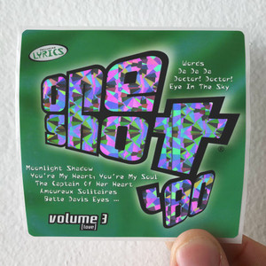 Various Artists One Shot 80 Volume 3 Love Album Cover Sticker Various Artists One Shot 80 Volume 3 Love Album Cover Sticker