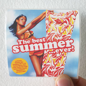 Various Artists The Best Summer Ever Album Cover Sticker Various Artists The Best Summer Ever Album Cover Sticker