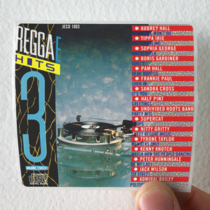 Various Artists Reggae Hits Volume 3 Album Cover Sticker