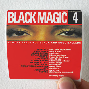 Various Artists Black Magic 4 Album Cover Sticker
