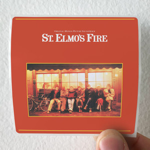 Various Artists St Elmos Fire Album Cover Sticker