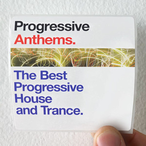 Various Artists Progressive Anthems Album Cover Sticker Various Artists Progressive Anthems Album Cover Sticker