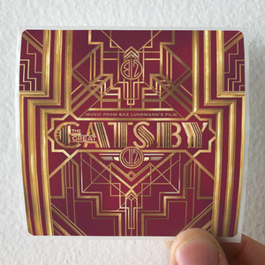 Various Artists Music From Baz Luhrmanns Film The Great Gatsby 2 Album Cover Sticker