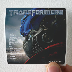 Various Artists Transformers Album Cover Sticker