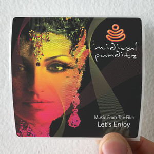 Various Artists Lets Enjoy Album Cover Sticker