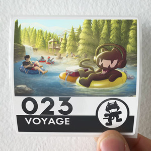 Various Artists Monstercat 023 Voyage Album Cover Sticker