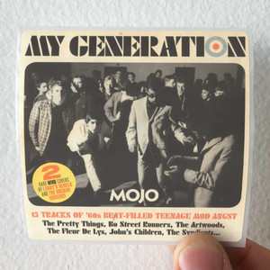 Various Artists Mojo Presents My Generation Album Cover Sticker
