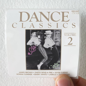 Various Artists Dance Classics Volume 2 Album Cover Sticker