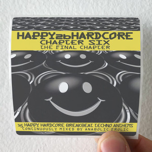 Various Artists Happy 2B Hardcore Chapter Two Album Cover Sticker