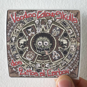 Voodoo Glow Skulls Exitos Al Cabron Album Cover Sticker Voodoo Glow Skulls Exitos Al Cabron Album Cover Sticker