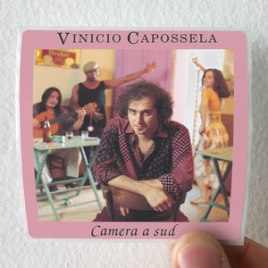 Vinicio Capossela Camera A Sud Album Cover Sticker