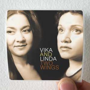 Vika and Linda Bull Two Wings Album Cover Sticker Vika and Linda Bull Two Wings Album Cover Sticker