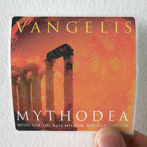 Vangelis Mythodea Music For The Nasa Mission 2001 Mars Odyssey Album Cover Sticker Vangelis Mythodea Music For The Nasa Mission 2001 Mars Odyssey Album Cover Sticker