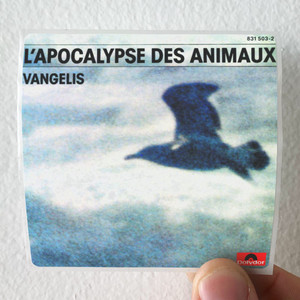 Vangelis Lapocalypse Des Animaux 1 Album Cover Sticker Vangelis Lapocalypse Des Animaux 1 Album Cover Sticker