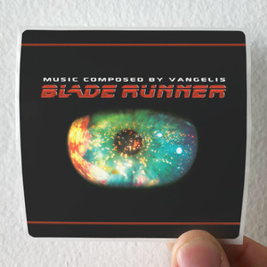 Vangelis Blade Runner 7 Album Cover Sticker Vangelis Blade Runner 7 Album Cover Sticker