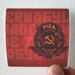 Viza Made In Chernobyl Album Cover Sticker