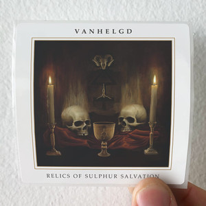 Vanhelgd Relics Of Sulphur Salvation Album Cover Sticker Vanhelgd Relics Of Sulphur Salvation Album Cover Sticker