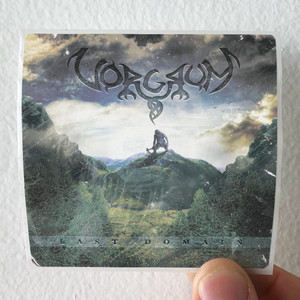 Vorgrum Last Domain Album Cover Sticker