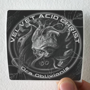 Velvet Acid Christ Ora Oblivionis Album Cover Sticker