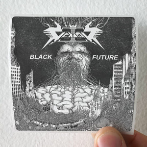 Vektor Black Future Album Cover Sticker