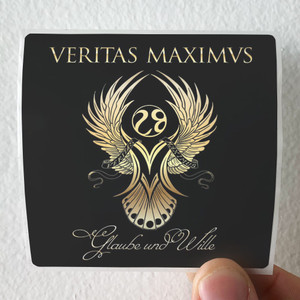 Veritas Maximus Glaube Und Wille Album Cover Sticker Veritas Maximus Glaube Und Wille Album Cover Sticker