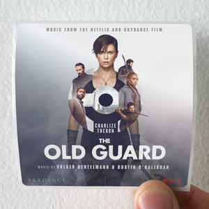 Volker Bertelmann The Old Guard Album Cover Sticker