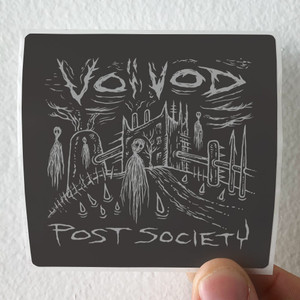 Voivod Post Society Album Cover Sticker