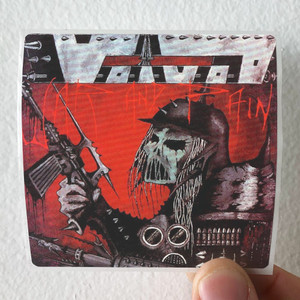 Voivod War And Pain Album Cover Sticker Voivod War And Pain Album Cover Sticker