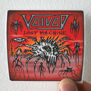 Voivod Lost Machine Live Album Cover Sticker