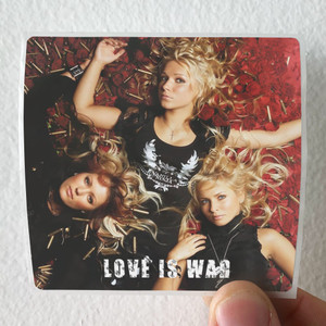 Vanilla Ninja Love Is War Album Cover Sticker