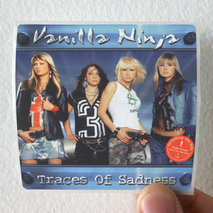 Vanilla Ninja Traces Of Sadness Live In Estonia Album Cover Sticker Vanilla Ninja Traces Of Sadness Live In Estonia Album Cover Sticker